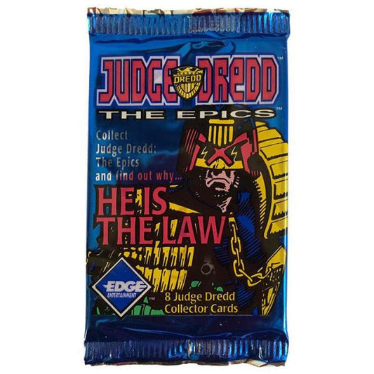 1995 Edge Judge Dredd The Epics vintage comic trading card pack