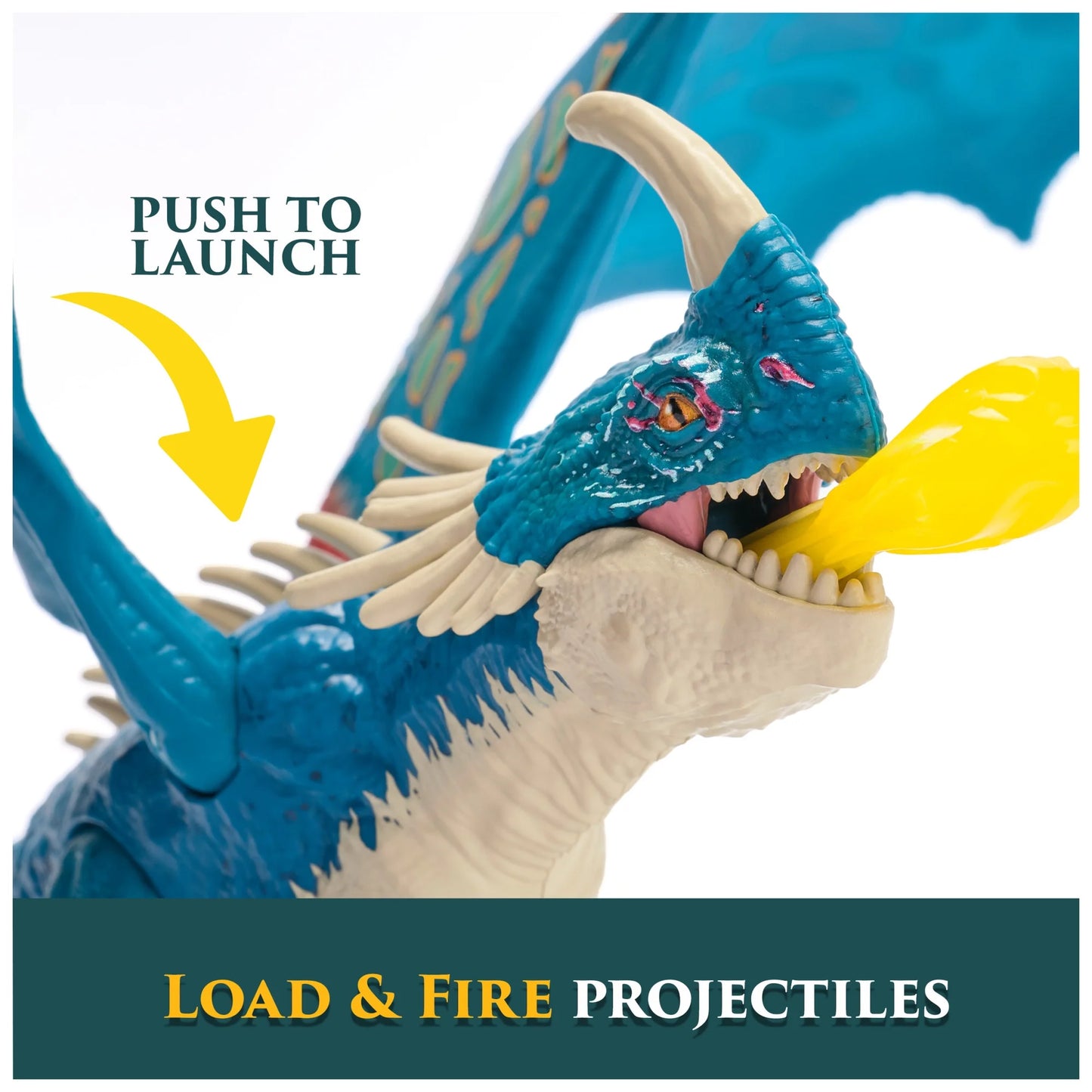 DreamWorks Dragons Battle Dragons Fire Blast Deadly Nadder 10-Inch Action Figure