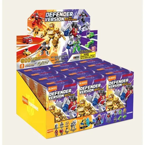 Transformers Defender Version 02 the Overthrow Blokees Mini Model Kit Blind Box - Sealed - Moonlight Collectibles product image