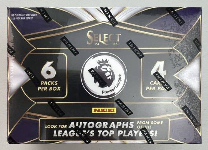 2024-25 Panini Select Premier League Soccer 24ct Blaster Box