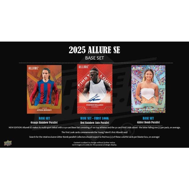 2025 Upper Deck Allure SE Multi-Sport 20ct. Blaster Box