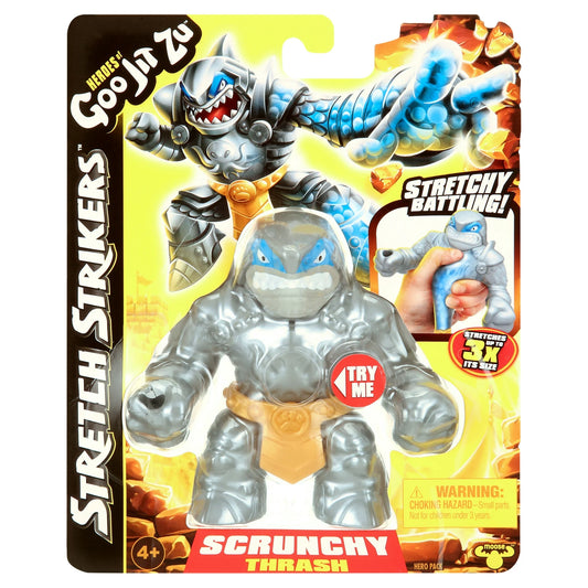 Heroes of Goo Jit Zu Stretch Strikers Scrunchy Trash Action Figure - Moonlight Collectibles product image