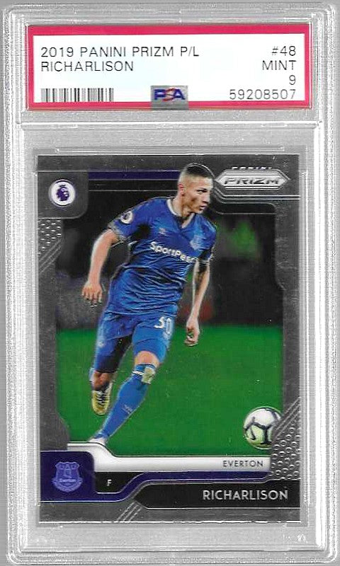 2019 Panini Prizm Premier League #48 Richarlison PSA 9