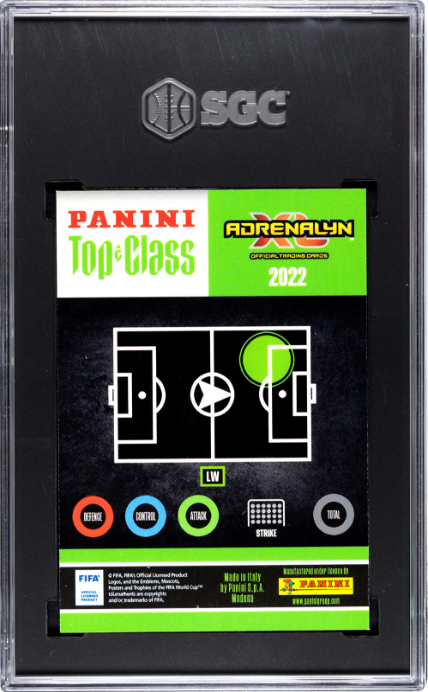 2021-22 Panini Adrenalyn Xl Top Class Phil Foden Platinum SGC 9 - Sealed - single item listing, image for visual reference only