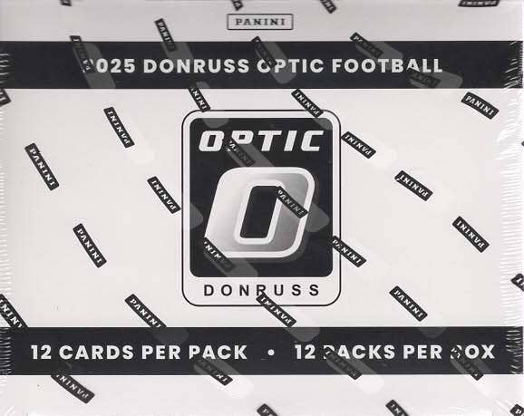 2025 Panini Donruss Optic NFL Football 144 Ct. Fat Pack Box - Sealed - single item listing, image for visual reference only