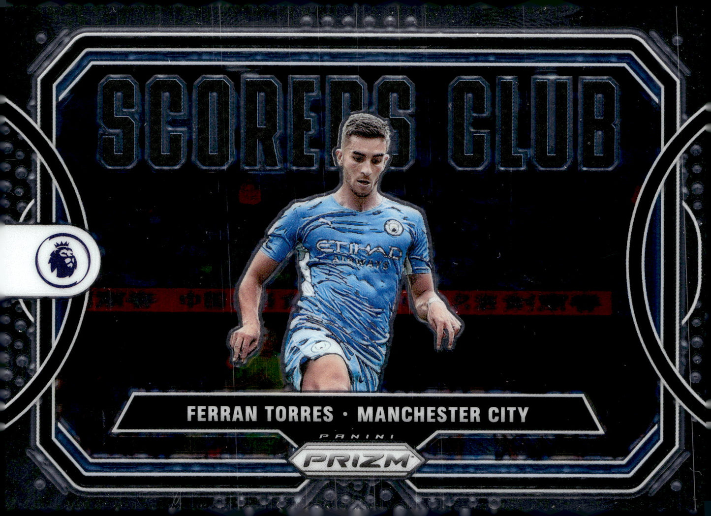 2021-22 Panini Prizm Premier League Scorers Club #9 Ferran Torres – Manchester City Soccer Card - single item listing, image for visual reference only