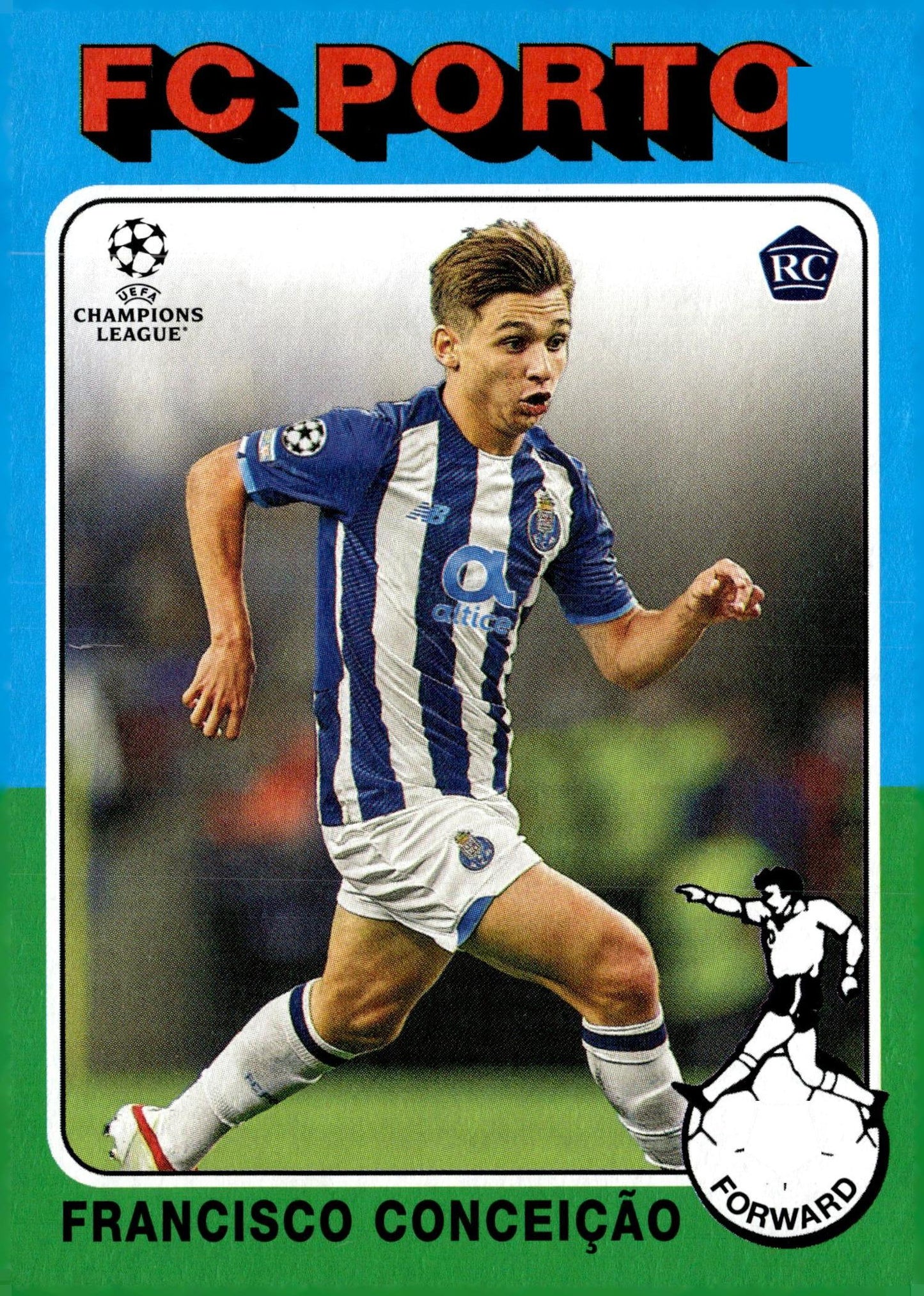 2021-22 Topps UEFA Champions League #75-07 Francisco Conceição 1975-76 Retro FC Porto - single item listing, image for visual reference only