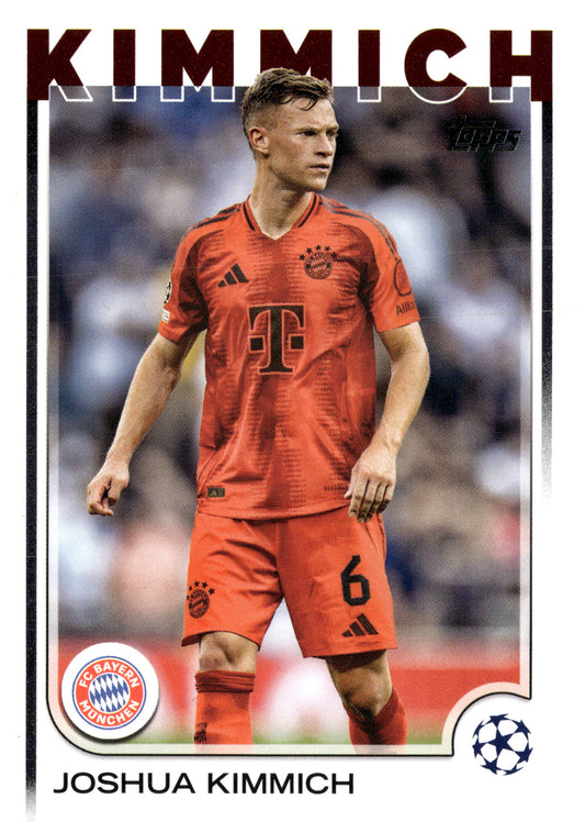 2024-25 Topps UEFA Club Competitions #108 Joshua Kimmich FC Bayern München Soccer Card