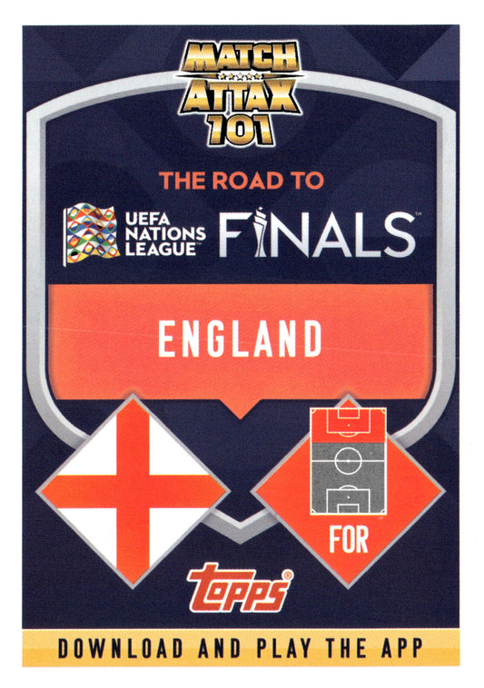 2022-23 Topps Match Attax 101 #CD9 Harry Kane Road to UEFA Nations League Finals England
