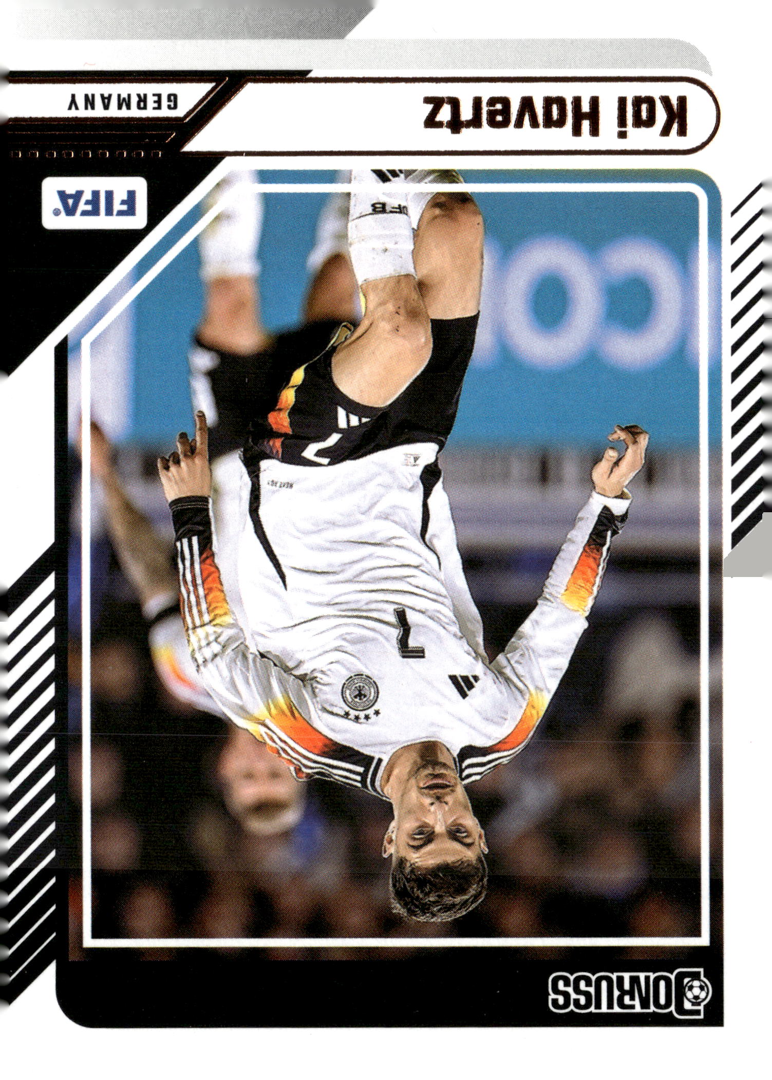 2024-25 Donruss Soccer #136 Kai Havertz Silver Germany FIFA National Team Card - single item listing, image for visual reference only