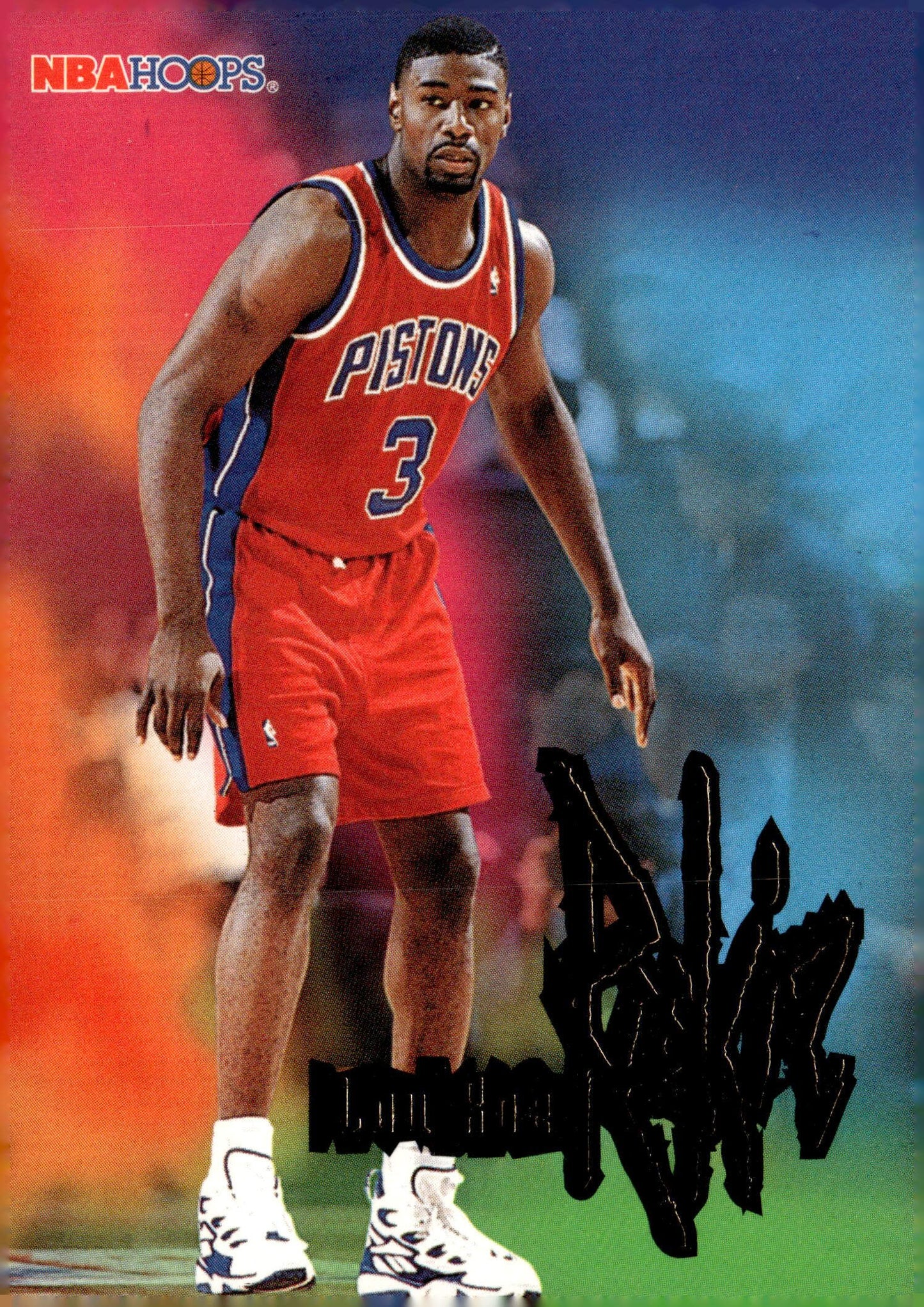 1995-96 Hoops #262 Lou Roe - single item listing, image for visual reference only