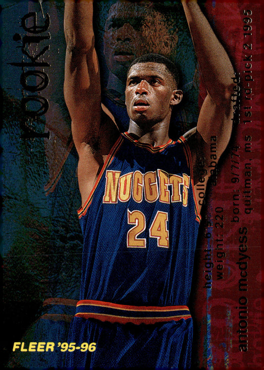 1995-96 Fleer #298 Antonio McDyess