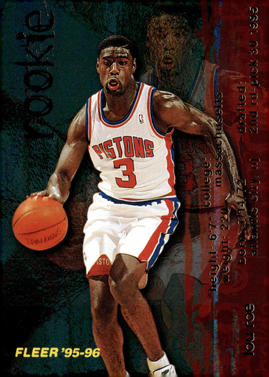 1995-96 Fleer European #376 Lou Roe