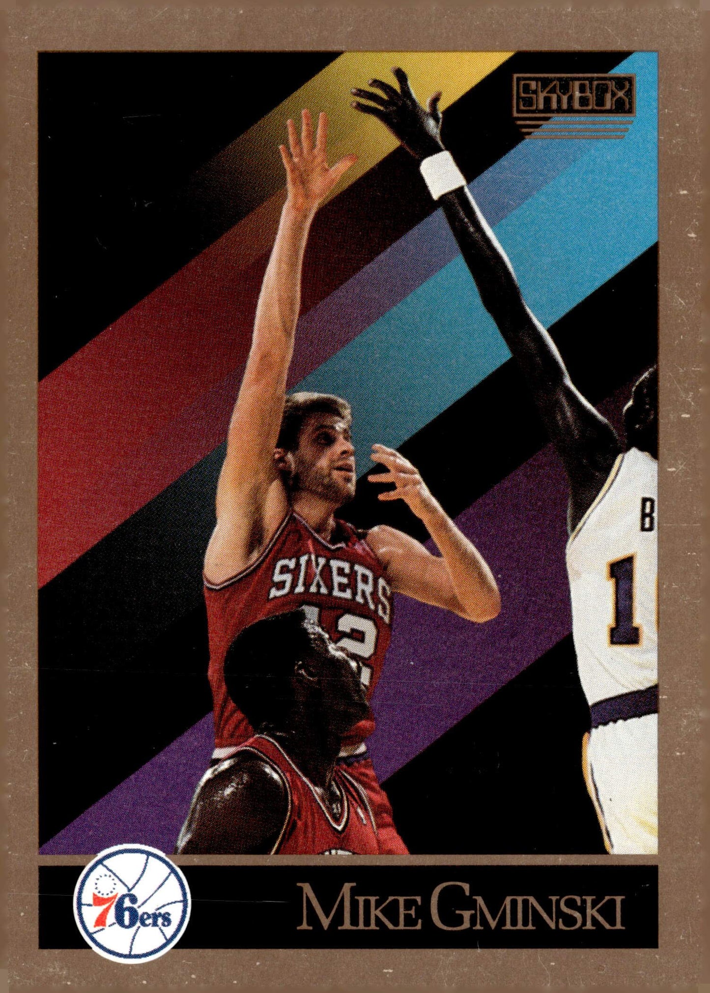 1990-91 SkyBox #215 Mike Gminski