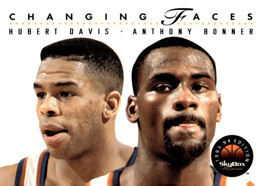 1993-94 SkyBox Premium #309 Hubert Davis / Anthony Bonner CF