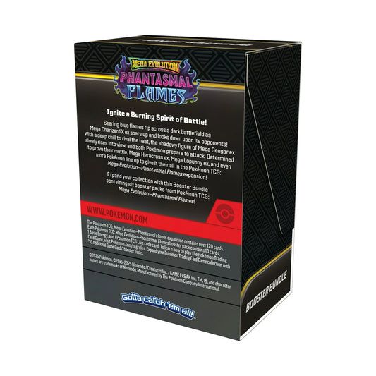 Pokémon Trading Card Game Phantasmal Flames Booster Bundle - Moonlight Collectibles product image