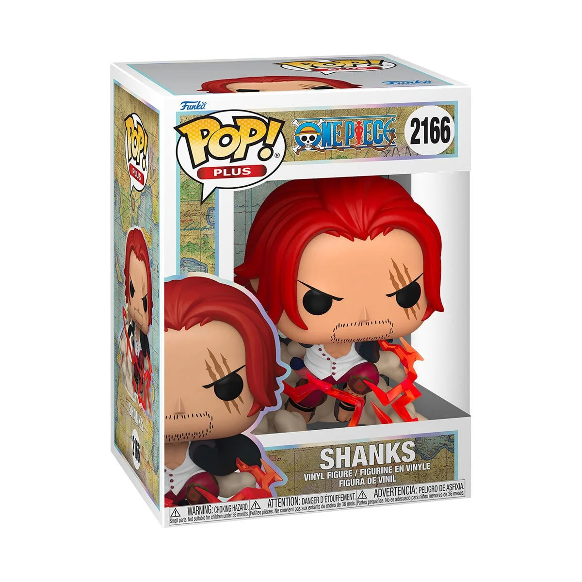 FUNKO POP! Plus: One Piece – Shanks #2166 Vinyl Figure - Moonlight Collectibles product image