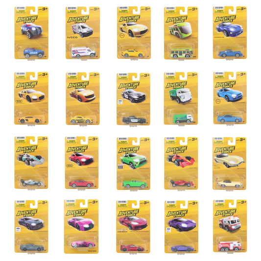 Adventure Force Walmart-exclusive die-cast model vehicle in an assorted design with style and color varying