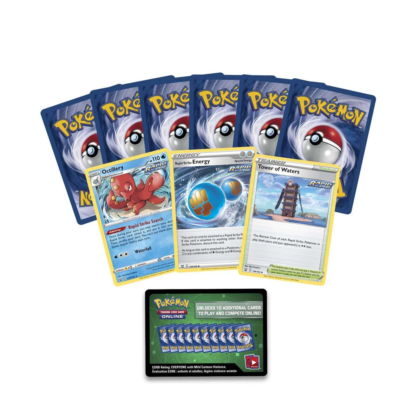 Pokémon TCG: Rapid Strike Urshifu VMAX League Battle Deck - Moonlight Collectibles product image