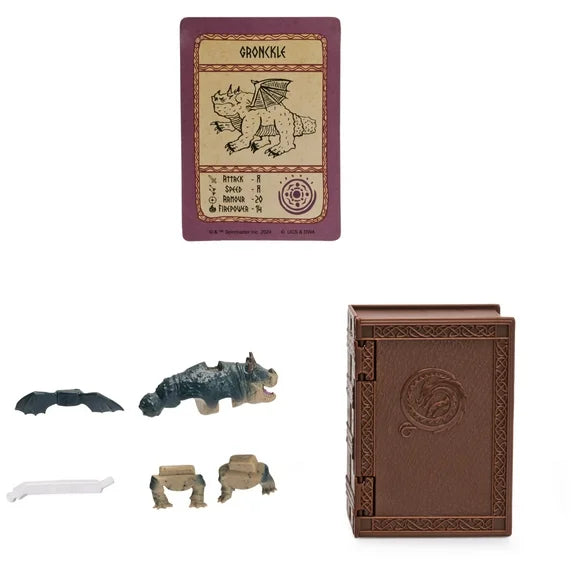 DreamWorks Dragons World of Berk Book of Dragons Collectible with Card and Display Stand - Moonlight Collectibles product image