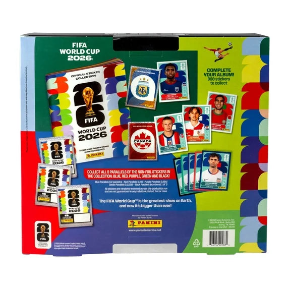 2026 Panini FIFA World Cup Official Sticker Collection Box