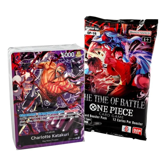 Bandai One Piece Card Game Purple Charlotte Katakuri Starter Deck ST-34 English