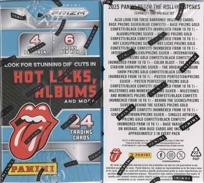 2024 Panini Prizm The Rolling Stones 24ct. Blaster Box