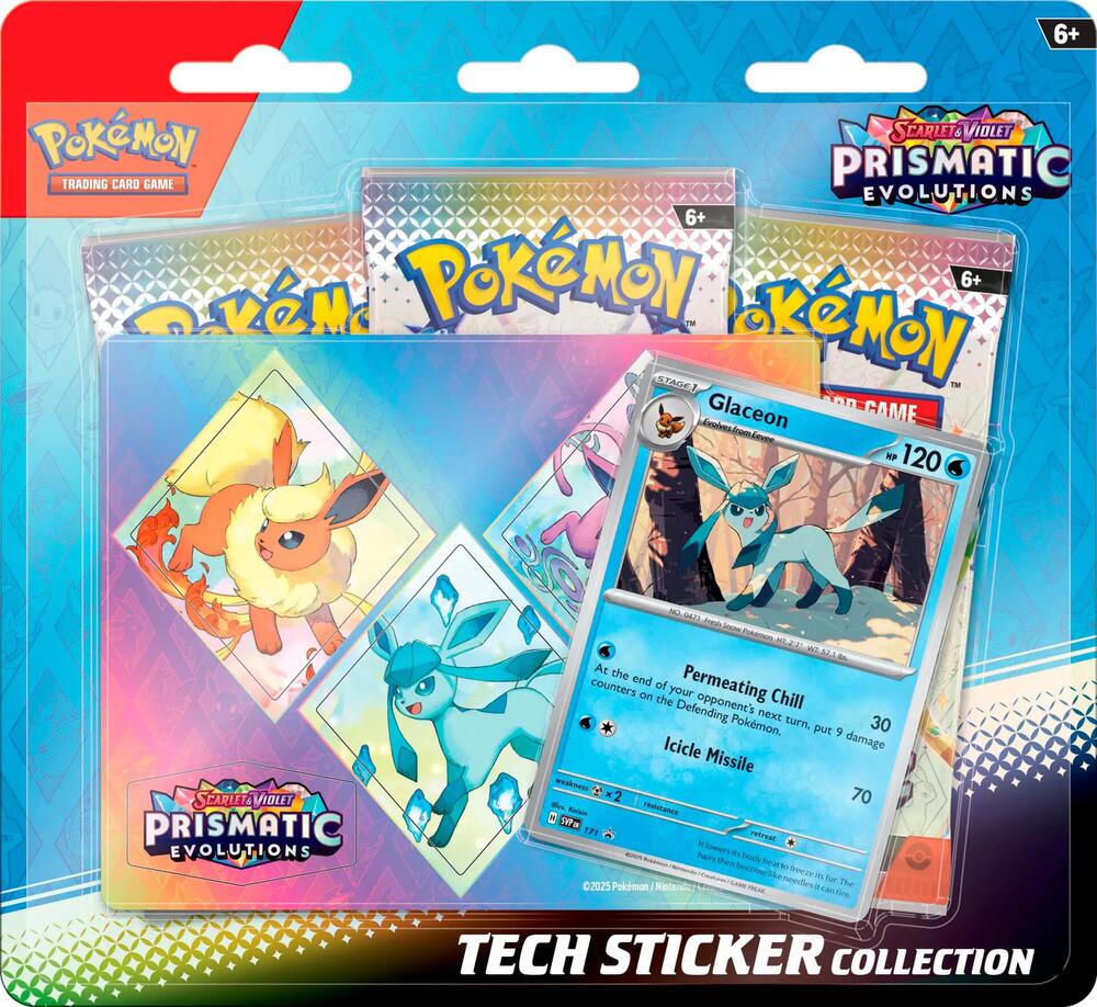 Prismatic Evolutions Tech Sticker Collection [Glaceon] - SV: Prismatic Evolutions (PRE)