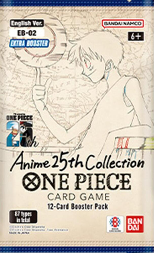 One Piece Extra Booster: Anime 25th Collection Pack