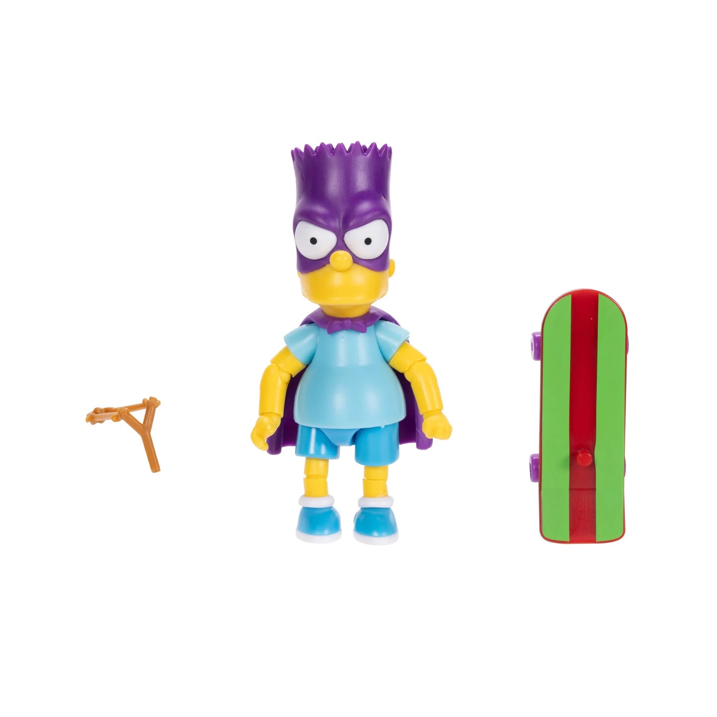 The Simpsons Bartman 5" Articulated Action Figure with Skateboard - Moonlight Collectibles product image