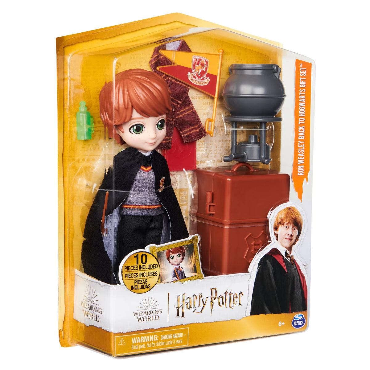 Wizarding World Harry Potter Ron Weasley 8-Inch Doll 12-Piece Gift Set