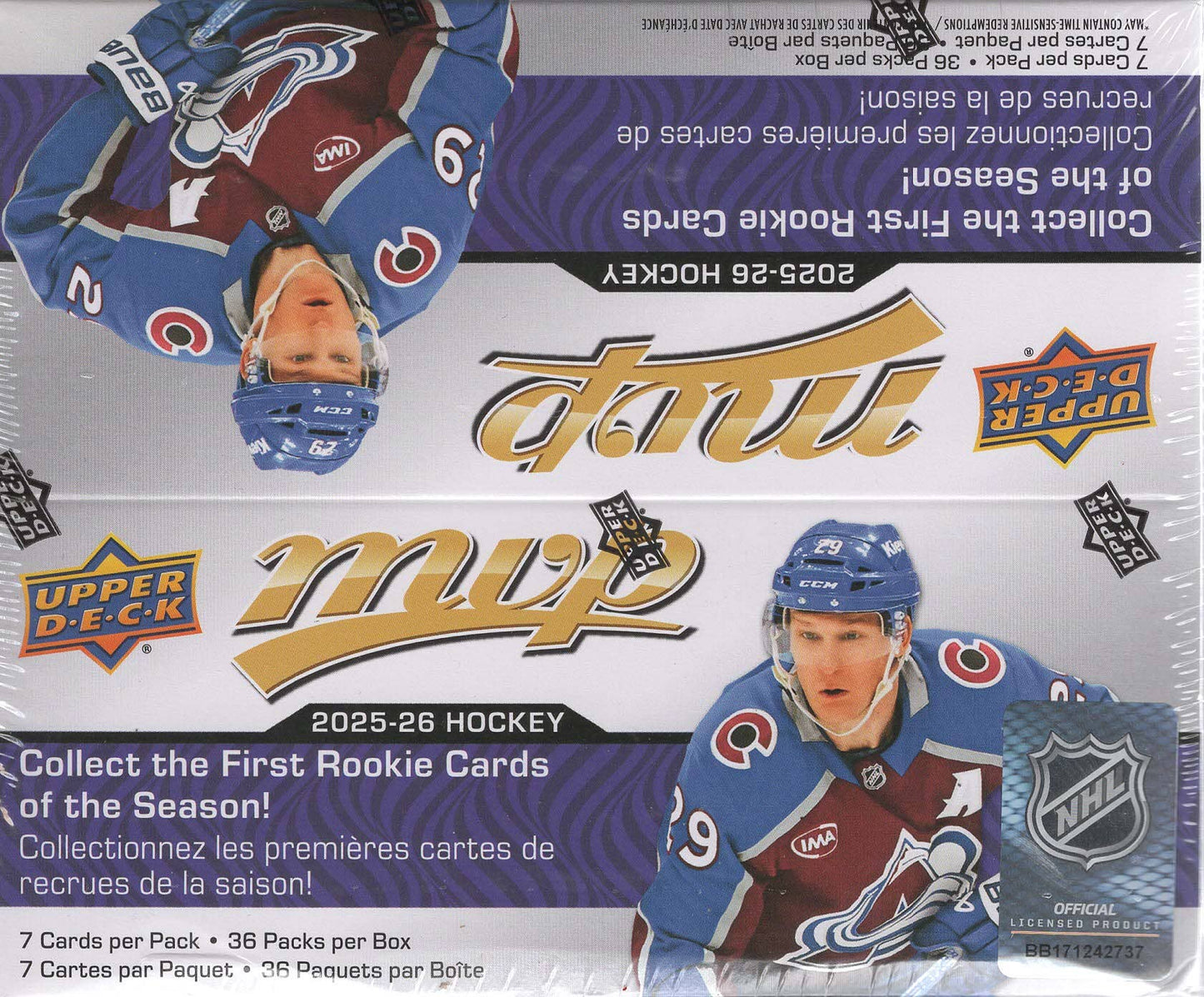 2025-26 Upper Deck MVP NHL Hockey (INDIVIDUAL PACKS)
