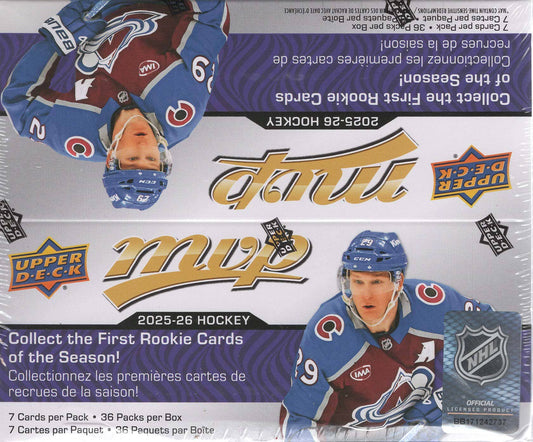 2025-26 Upper Deck MVP NHL Hockey (INDIVIDUAL PACKS)
