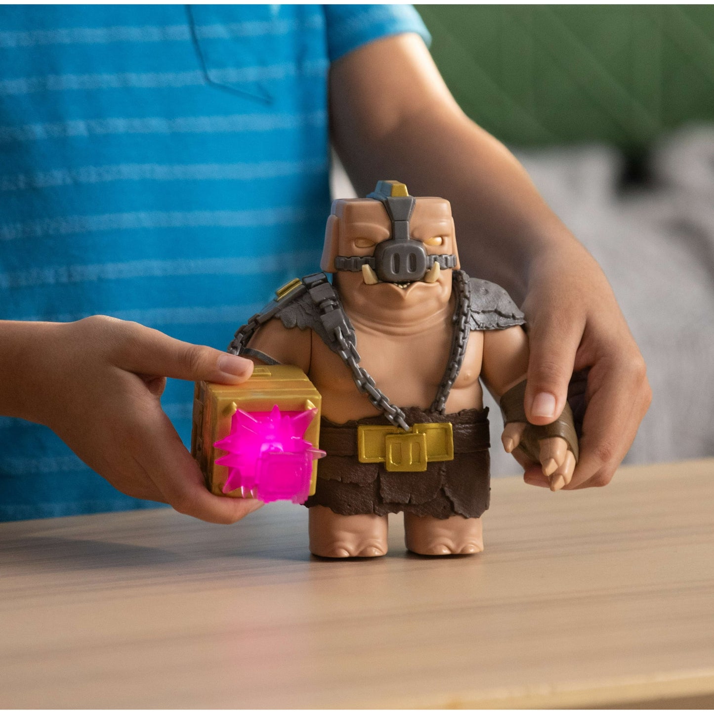 Minecraft Battle Mode Great Hog Large Action Figure with Lights & Sounds - Moonlight Collectibles product image