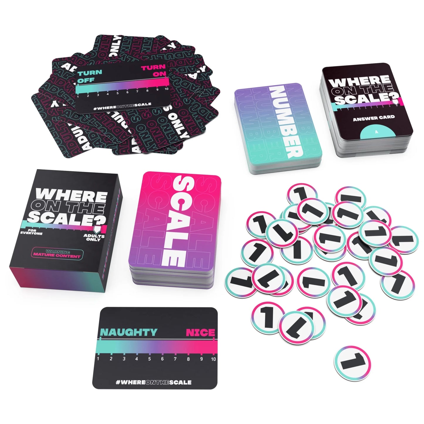 Spin Master Where on the Scale Party Game of Extremes Ages 18+ 2+ Players