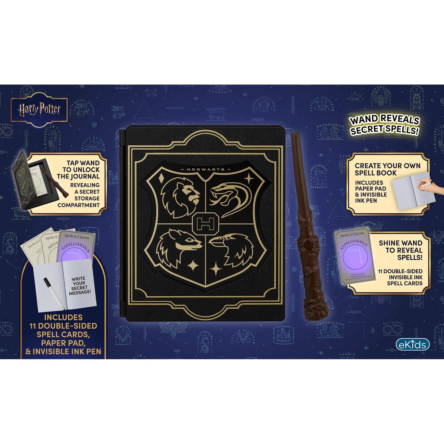 Harry Potter Digital Learning System Wizard's Journal with Spell Cards - Moonlight Collectibles product image
