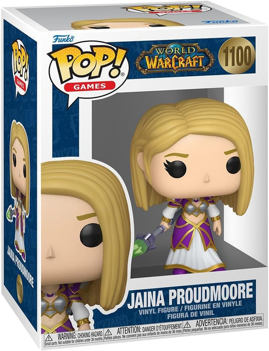 Funko Pop! Games: World of Warcraft - Jaina Proudmoore Vinyl Figure - Moonlight Collectibles product image