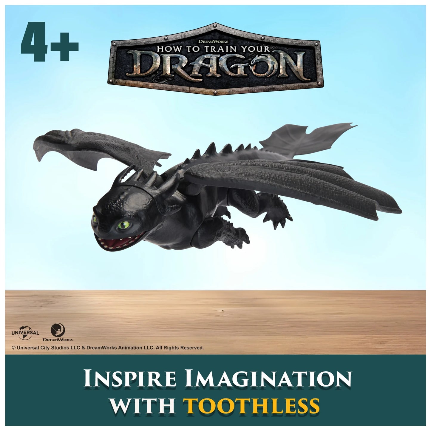 DreamWorks Dragons How to Train Your Dragon Toothless 9-Inch Action Figure