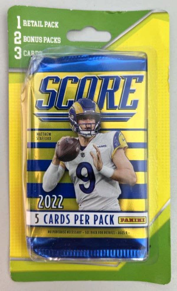 2022 Panini NFL Football MJH Exclusive Blister Pack