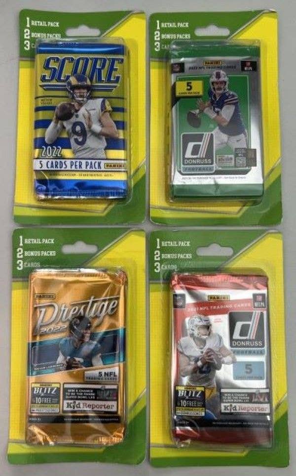 2022 Panini NFL Football MJH Exclusive Blister Pack