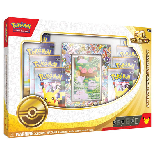 Pokémon TCG 30th Celebration Ditto Premium Collection sealed product packaging