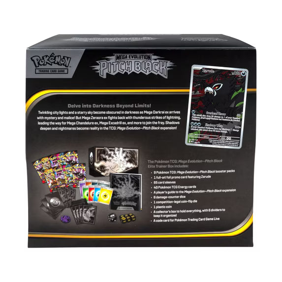 Pokémon TCG Mega Evolution—Pitch Black Elite Trainer Box