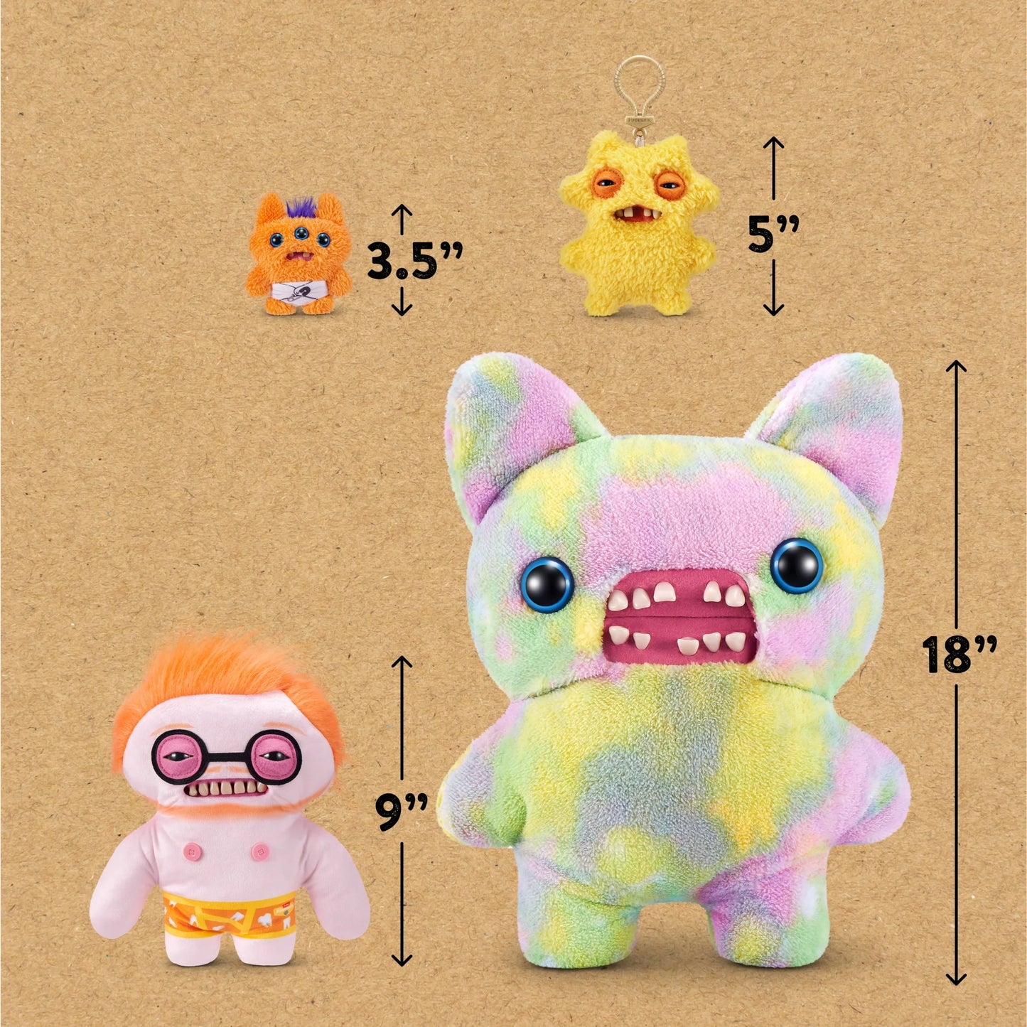 Fuggler Fugg Stars 9-Inch Funny Ugly Monster Plush by ZURU – Random Character