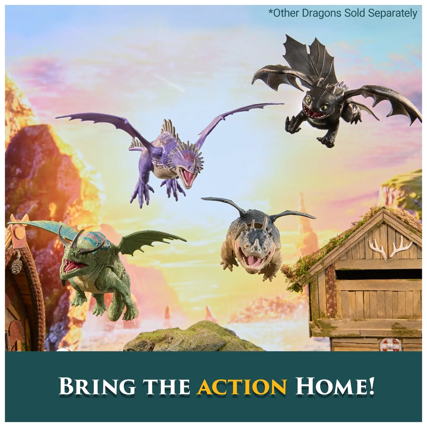 DreamWorks Dragons How to Train Your Dragon Toothless 9-Inch Action Figure