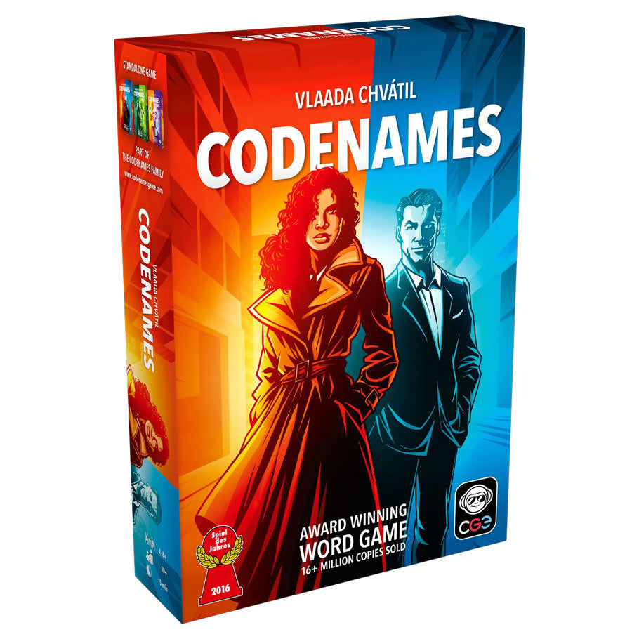 Codenames new edition party word game box by Czech Games Edition