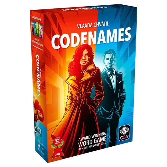 Codenames new edition party word game box by Czech Games Edition