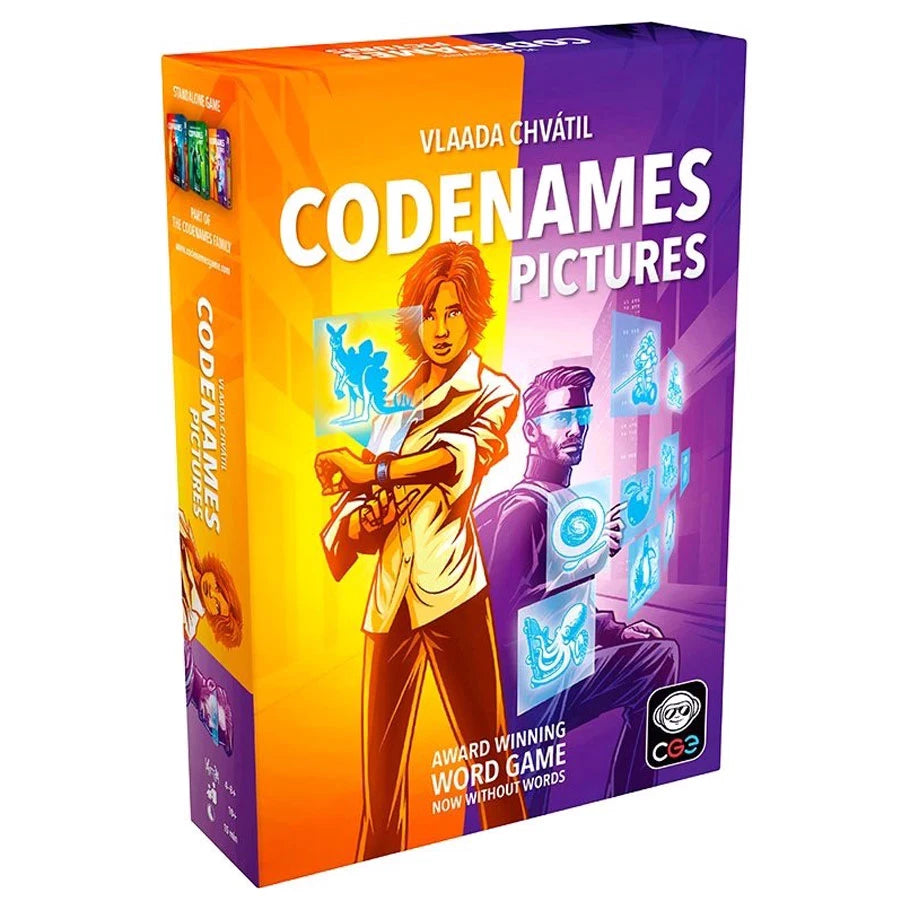 Codenames Pictures updated edition visual deduction party game box