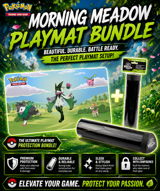 Ultra Pro Pokemon Morning Meadow Playmat Bundle