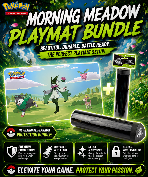 Ultra Pro Pokemon Morning Meadow Playmat Bundle