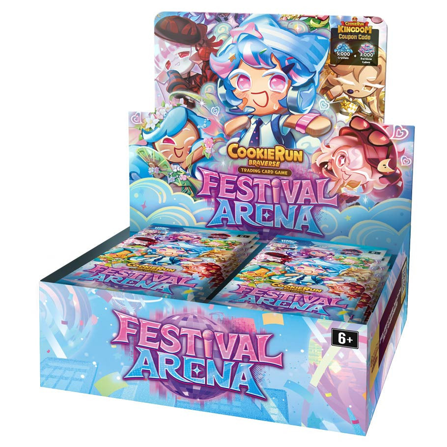 CookieRun TCG Booster Set 12 Festival Arena Booster Display by Devsisters Corp